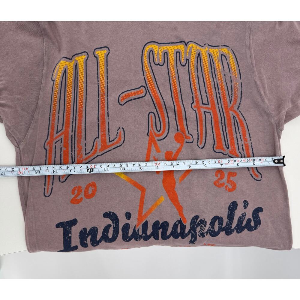 Caitlin Clark WNBA All Star 2025 Indianapolis Graphic Tee Womens S Collectible - Picture 6 of 6
